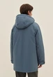 Удлиненная мужская демисезонная куртка Finn Flare FAD21002-105 голубая XL - изображение 5