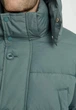 Удлиненный мужской пуховик Finn Flare FAD21057-506 зеленая XL - изображение 8