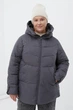 Зимняя женская куртка Finn Flare FWB160134-202 серая XL - изображение 1