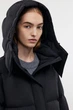Удлиненный женский пуховик Baon B0024560-200 черный M - изображение 6