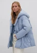 Удлиненный женский пуховик oversize Finn Flare FWB11024-124 голубой XL/2XL - изображение 3