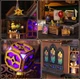 Конструктор-румбокс DIY House Magic Treasure House 23,5x18x22 см - изображение 13