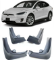 Брызговики Tesla Model X 2015-2019 комплект 4 шт. - изображение 1