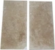 Плитка из травертина Light Filled and Honed 1,2х30,5х61 см, бежевая матовая заполненная шлифованная Standart 2-nd ch. - изображение 1