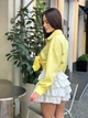 Жіночі короткі шорти з рюшами Uaclothes 44-46 Молочний (like33947-143541357) - изображение 3