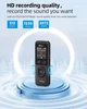 Міні диктофон Benjie T17 Bluetooth 128GB цифровий MP3 плеєр з динаміком металевий - зображення 4