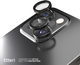 Szkło hartowane Etteri Camera Lens Protector do Apple iPhone 13 / 13 Mini Black (5907504523675) - obraz 2
