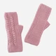 Митенки женские Malisa Клер 10-5030-LR-123 One Size Пудровые - изображение 2