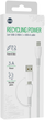 Кабель Forever Recycling USB Type-A + USB Type-C – USB Type-C 1.5 м White (5909000571808) - зображення 3