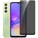 Захисне скло Fiji Privacy для Samsung Galaxy A24 (A245) антишпигун Anti-Dust повне проклеювання чорний - зображення 1