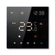 Программируемый терморегулятор In-Therm PT 081 для электрического теплого пола с сенсорным экраном черный 82x82x36 мм - изображение 1