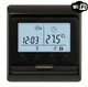 Программируемый терморегулятор In-Therm E51 Wi-Fi Black Mate с выносным и встроенным датчиком температуры 2800 Вт для электрического теплого пола и радиаторов - изображение 2