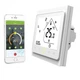 Программируемый терморегулятор In-Therm PWT 002 Wi-Fi белый матовый с сенсорным экраном для электрического теплого пола и радиаторов, адаптивное недельное программирование, защита от детей. - изображение 2