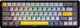 Проводная магнитная клавиатура Ajazz AK680 MAX Magnetic switches Black Gray Yellow (AK680-M-BGY-AW) - изображение 1