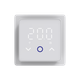 Программируемый терморегулятор In-Therm PWT 029 Wi-Fi белый матовый с выносным датчиком температуры для электрического теплого пола и систем отопления, ручной и автоматический режимы, защита от детей. - изображение 1