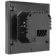 Програмований терморегулятор In-Therm PWT 002 Wi-Fi подвійний чорний матовий з сенсорним екраном для електричної теплої підлоги та радіаторів, адаптивне тижневе програмування, захист від дітей. - зображення 3