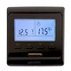 Программируемый терморегулятор In-Therm E51 Black Mate с выносным и встроенным датчиком температуры 2800 Вт для электрического теплого пола и радиаторов - изображение 1