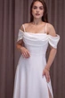 Длинное белое платье FirstWoman M белый 43406371 - изображение 10