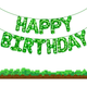 Фольговані Надувні Кульки Happy Birthday Майнкрафт Minecraft - зображення 1
