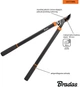 Сучкорез Bradas с обводными лезвиями V-SERIES (KT-V1213) - изображение 3