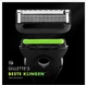Набір чоловічий для гоління Станок (Бритва) Gillette Labs з 1 змінним картриджем і магнітною підставкою чорний, гель для гоління і зволожуючий крем - зображення 6