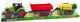 Zestaw zabawek LEAN Toys Traktor rolniczy z przyczepą i prasą 24793 (5905991058434) - obraz 1