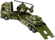 Zestaw zabawek LEAN Toys Militarny Czołg z napędem frykcyjnym + Helikopter + Ciężarówka 15483 (5905515358613) - obraz 5