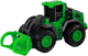 Zestaw LEAN Toys Pojazdy farmerskie Traktory 4 szt Zielone 15412 (5905515357906) - obraz 4