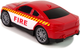 Zestaw zabawek LEAN Toys ze światłami i dźwiękami Helikopter + Auto Straż pożarna Czerwony 12964 (5905323211407) - obraz 7