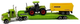 Zestaw zabawek LEAN Toys Pojazdy rolnicze z przyczepami + Figurki zwierząt 6869 (5904665997093) - obraz 8