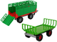 Zabawka LEAN Toys Farma Traktor z przyczepką 15222 (5905515356077) - obraz 8