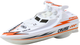 Zabawka LEAN Toys Łódź motorówka na baterie pływająca wodna Biała 24205 (5905991053514) - obraz 3