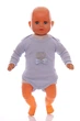 Боди с длинным рукавом для мальчика с Короной интерлок Findik Baby Kids голубой 68 см (39497) - изображение 1