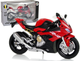 Іграшка LEAN Toys Мотоцикл модель BMW S1000RR зі світлом і звуками Червоний 9944 (5904204758017) - зображення 2