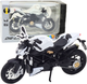 Іграшка LEAN Toys Спортивний мотоцикл металевий зі світлом і звуками 1:12 Білий 22607 (5905991049562) - зображення 2