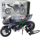 Zabawka LEAN Toys Motocykl sportowy metalowy ze światłami i dźwiękami 1:12 Szary 22603 (5905991049524) - obraz 2