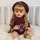 Реалистичная кукла Реборн BZ Doll Николь 55 см. Зовёт маму, выдаёт звуки. Reborn с сертификатом качества - изображение 4