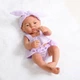 Реалистичная кукла Реборн BZ Doll Пупс 40 см. Можно купать. Reborn с сертификатом качества - изображение 6