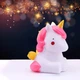 Дитячий силіконовий нічник світильник лампа єдиноріг RGB LOSSO Unicorn - зображення 3