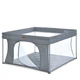Манеж прямокутний El Camino ME 1196 SWIFT 4, Dark Gray - изображение 2