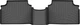 Коврики Weathertech Black для Hyundai Sonata (mkVIII) 2019→ (не гибрид)(полный привод)(2 ряд) (WT 4415985) - изображение 1