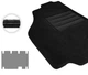 Текстильные коврики Pro-Eco Black для Citroen SpaceTourer (mkI) / Peugeot Traveller (mkI) / Opel Zafira (mkIV)(D) / Toyota ProAce (mkII)(2 ряд 1+1)(3 ряд - 1+2)(3 ряд) 2016→ (PE 4090707) - изображение 1