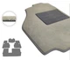 Текстильные коврики Pro-Eco Beige для Mitsubishi Grandis (mkI)(7 мест)(2-3 ряд) 2003-2011 (PE 3090350) - изображение 1