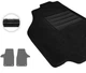 Текстильные коврики Pro-Eco Black для Volkswagen Transporter (T6)(4 клипсы)(1 ряд) 2015→ (PE 4091062) - изображение 1