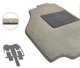 Текстильные коврики Pro-Eco Beige для Peugeot 807 (mkI)(2-3 ряд) 2002-2014 (PE 3090344) - изображение 1