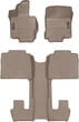 Коврики Weathertech Beige для Mercedes-Benz GLS-Class (X167) 2019→ (6 мест)(1-2-3 ряд) (WT 4515331-4515952) - изображение 1