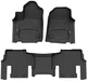 Коврики Weathertech Black для Jeep Grand Wagoneer (WS) 2021→ (2 ряд - 2 места)(1-2 ряд) (WT 4417041-4417042) - изображение 1
