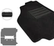 Текстильные коврики Pro-Eco Black для Toyota Previa (mkI)(2-3 ряд) 1990-1999 (PE 4090335) - изображение 1