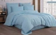 Постельное белье Cotton Shine Stripe Satin 200х220 Sky Blue - изображение 1