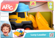 Spychacz Simba ABC Lucy Loader Volvo 4114012 25 cm (4006333086649) - obraz 1